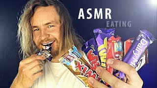 ASMR English Chocolate Bar Tasting Eating Sounds [upl. by Nnayrrehs]