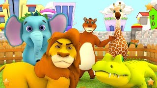 The Zoo Song  Were going to the Zoo  Animals Song [upl. by Nyssa]