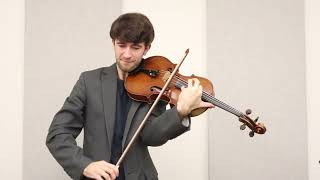 Paganini Caprice 24 on Viola [upl. by Nylarat]