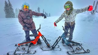 The ultimate Ski Bike adventure  Snogo [upl. by Ahsirtal]