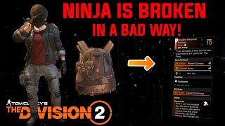 The Division 2 quotNINJA BIKE MESSENGER BACKPACK IS BUGGED AND THIS IS HOW YOU FIX ITquot [upl. by Orren]