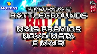 BATTLEGROUNDS TEMPORADA 12 NOVOS NÓS E PREMIAÇÕES  Marvel Torneio de Campeões [upl. by Kaitlin573]