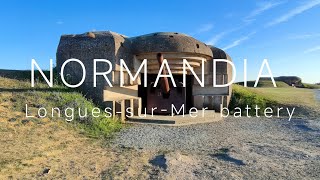 Normandia  LonguessurMer  Battery in 4k [upl. by Nittirb]