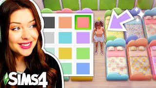 Building a House But My SIMS Pick The Items AND SWATCHES in The Sims 4  Build Challenge [upl. by Pitts886]