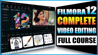 Filmora 12 Tutorial  Complete Video Editing Tutorial For Beginners  Wondershare Filmora 12 [upl. by Legyn595]