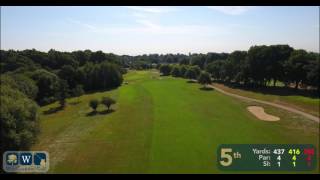 5th Hole  Windlesham Golf Club Surrey [upl. by Warram]