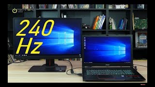 Laptopa 240Hz Monitör Bağlama [upl. by Yedoc]