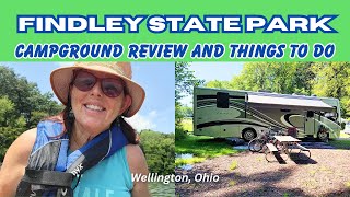 Findley State Park Campground Review Things to Do Wellington Ohio [upl. by Dinse769]