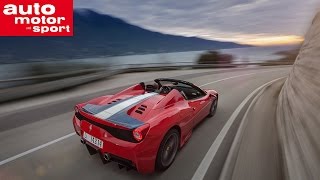 Impression Ferrari 458 Speciale Aperta [upl. by Avika273]