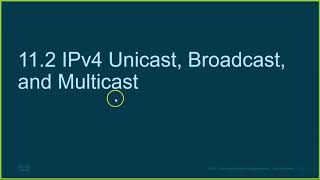 CCNA v7  Chapter 112 Unicast Broadcast dan Multicast Bahasa Indonesia [upl. by Yemerej209]