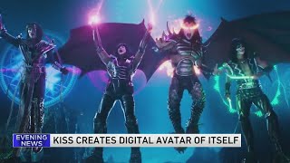 KISS says farewell to live touring set to be first US band to go virtual with digital avatars [upl. by Labannah607]