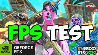 FORTNITE  LOW MEDIUM HIGH EPIC SETTINGS  RYZEN 7 5800X  RTX 3070  FPS TEST ✅ [upl. by Arenahs]