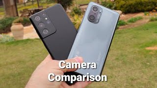 Poco F3 Vs Galaxy S21 Ultra  Camera Comparison [upl. by Yendahc836]