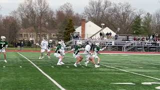 Chatham lacrosse player JP Lagunowich scores vs Delbarton [upl. by Cornela624]