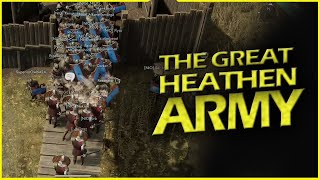 Anvil Empires Major PVP Battle Involving The Heathen Army [upl. by Stoat]