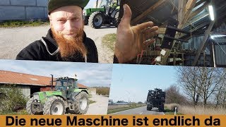 FarmVLOG225  Die neue Maschine ist endlich da [upl. by Mahan]