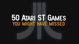 50 Atari ST Games you might have missed [upl. by Yasdnyl]