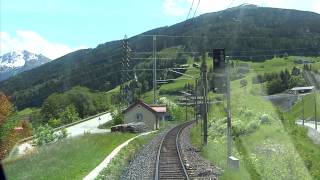 Führerstandsmitfahrt Tauernbahn Schwarzach StVeit Mallnitz Obervellach HD  Cab Ride  ÖBB 1116 [upl. by Kahler]