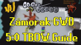 Old School RuneScape  Zamorak GWD 50 Ranged Solo Guide [upl. by Arella]