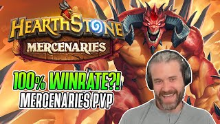 Hearthstone Trying PVP In Mercenaries [upl. by Zenger715]