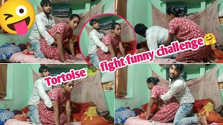 😜Tortoise🐢 funny video husband wife  Mom vs son tortoise vlog video [upl. by Nnil428]