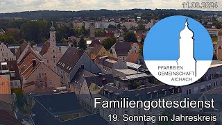 Familiengottesdienst mit Taufe am 11082024 [upl. by Ahcsas159]