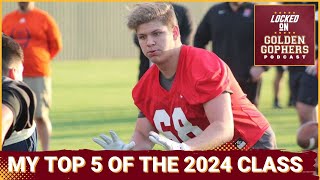 Who Will Be the Most Productive Gophers from the 2024 Recruiting Class  My Top 5 for the LongTerm [upl. by Bandur]