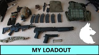 C4milz Airsoft UK  My Loadout Rundown [upl. by Simetra]