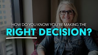 How To Know If You’re Making The Right Decision  Mel Robbins [upl. by Isyak258]