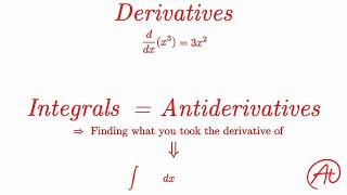 Integrals AKA Antiderivatives EXPLAINED with Examples [upl. by Leinoto875]