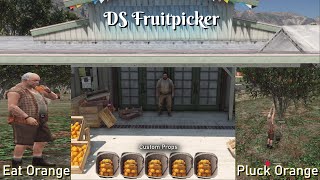 QBCore Fruit Picker Job  Unique and Advanced [upl. by Aicitel]