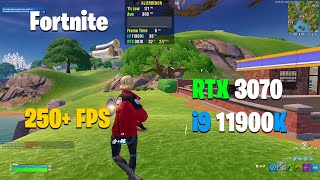 i9 11900K amp RTX 3070  Fortnite Performance Mode  Chapter 5 [upl. by Acinomed]