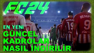 Güncel kadrolar nasıl indirilir Kadrolar nasıl güncellenir tüm kadrolar nasıl sıfırlanır EA FC 24 [upl. by Ahsiak]