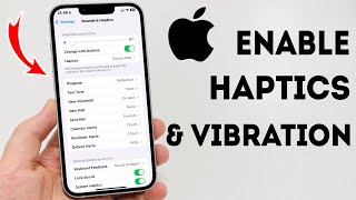 How To Enable Haptics amp Vibration in Silent Mode on iPhone  Full Guide [upl. by Avilla]