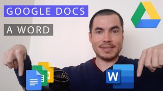 Tutorial cómo descargar documento de google docs a word [upl. by Sihon]