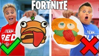 FORTNITE Pancake Art Challenge [upl. by Leal256]