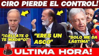 MIÉRCOLES ROJO CIRO CASI LO GOLPEA PIERDE EL CONTROL EN VIVO ESTÁ HISTÉRICO POR DESPIDO [upl. by Marcile]