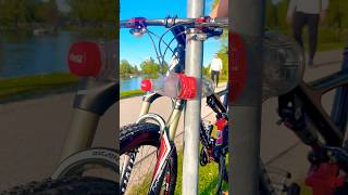 The cheapest bicycle lock bike [upl. by Ecnarrat]