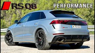 2025 NEW Audi RSQ8 Performance  REVIEW on PERFECT ROAD amp 0100 100200 [upl. by Reffinnej]