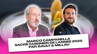 Marco Campanella sacré cuisinier de lannée 2025 par Gault amp Millau [upl. by Florian305]