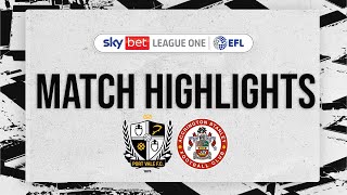 Port Vale v Accrington Stanley highlights [upl. by Julina]