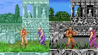 Altered Beast  Versions Comparison HD [upl. by Krys]