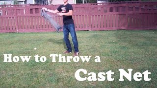 EASIEST Way to Throw a Cast Net [upl. by Son]