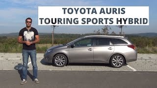 Toyota Auris Touring Sports Hybrid 136 KM 2014  test AutoCentrumpl 127 [upl. by Firahs]