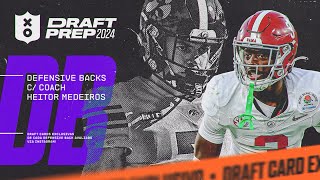 CORNERBACKS amp SAFETIES  NFL Draft 2024  Podcast ZONA FA Part Coach Heitor Medeiros [upl. by Iphagenia]