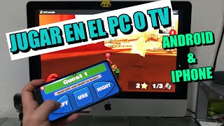 COMO JUGAR CON EL TELEFONO Y UNA TV O PC AirConsole  Iphone amp ANDROID👏 [upl. by Hamas]