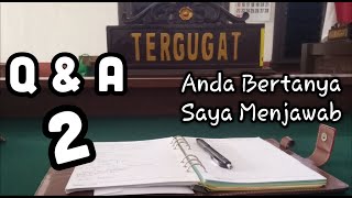 Materi2 Ujian Profesi Advokat QnA 2 Anda Bertanya Saya Menjawab [upl. by Yewed359]