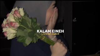 Sherine  Kalam Eineh  شيرين  كلام عين  slowed reverb [upl. by Dorsey]