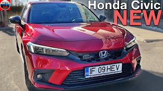 All NEW Honda Civic Hatchback Hybrid 2024  PRACTICALITY amp Visual REVIEW exterior interior [upl. by Are]