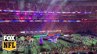 Watch the Super Bowl LIII halftime show get set up  FOX NFL [upl. by Merdith489]